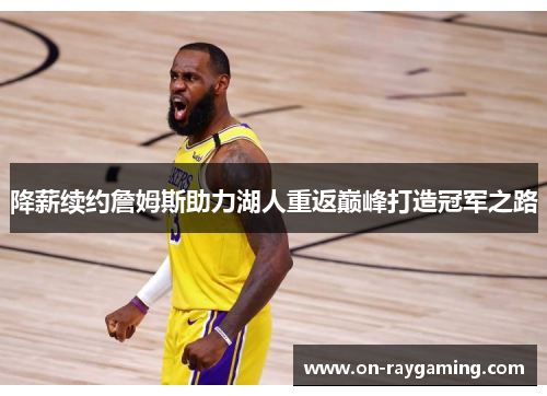 降薪续约詹姆斯助力湖人重返巅峰打造冠军之路