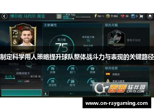 制定科学用人策略提升球队整体战斗力与表现的关键路径